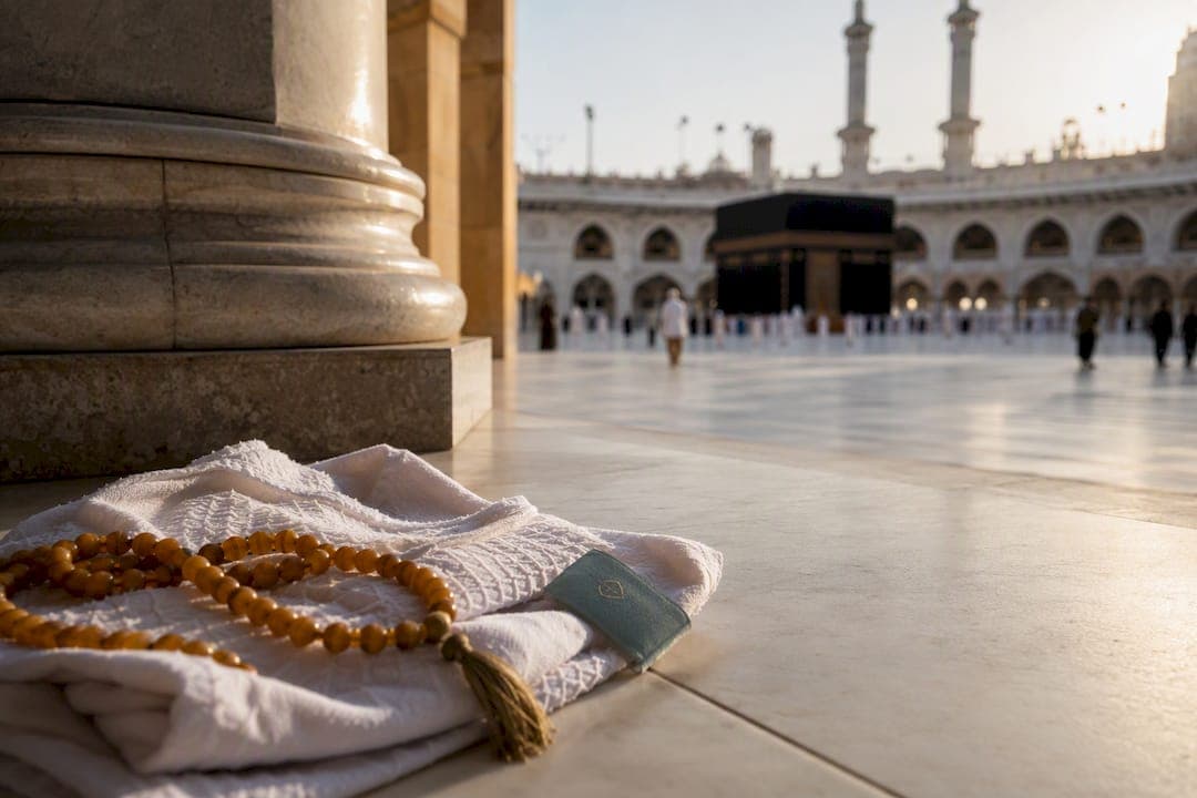 Cover image for Umrah for Deceased Parents From $150: BinBaz Rulings, Nusuk Permits